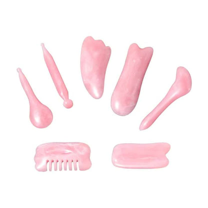 The Ultimate 7-Piece Gua Sha Massage & Beauty Set