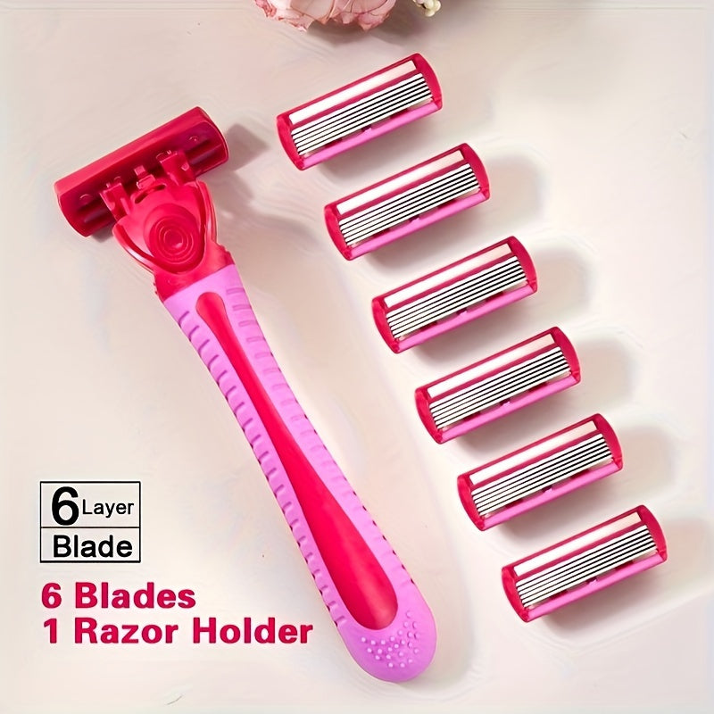The Ultimate 6-Blade Women's Razor for a Flawless Shave