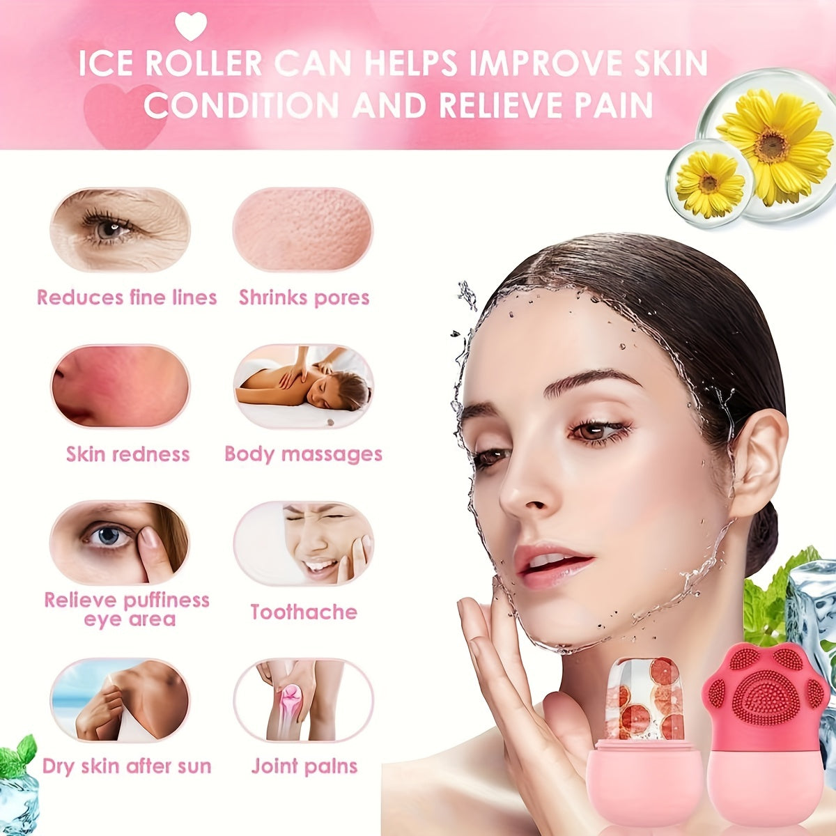 Silicone Ice Roller: For a Fresh, Radiant Glow
