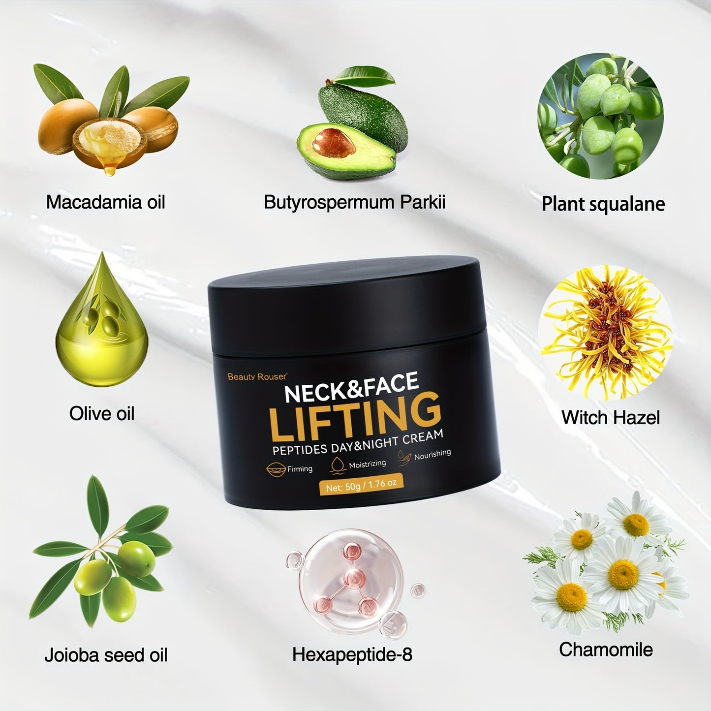 Beauty Rouser: Vitamin E & Peptide Lifting Cream