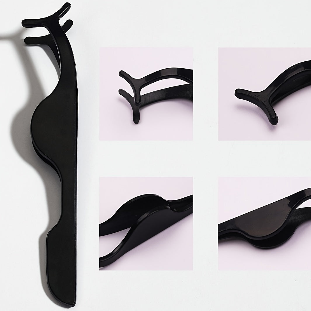 The Ultimate 3-in-1 Magnetic Lash Tool: Apply, Curl & Remove