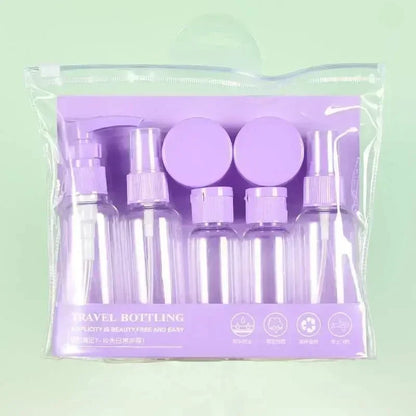 7-Piece Refillable Travel Set for Your Essentials