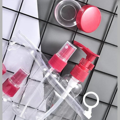7-Piece Refillable Travel Set for Your Essentials