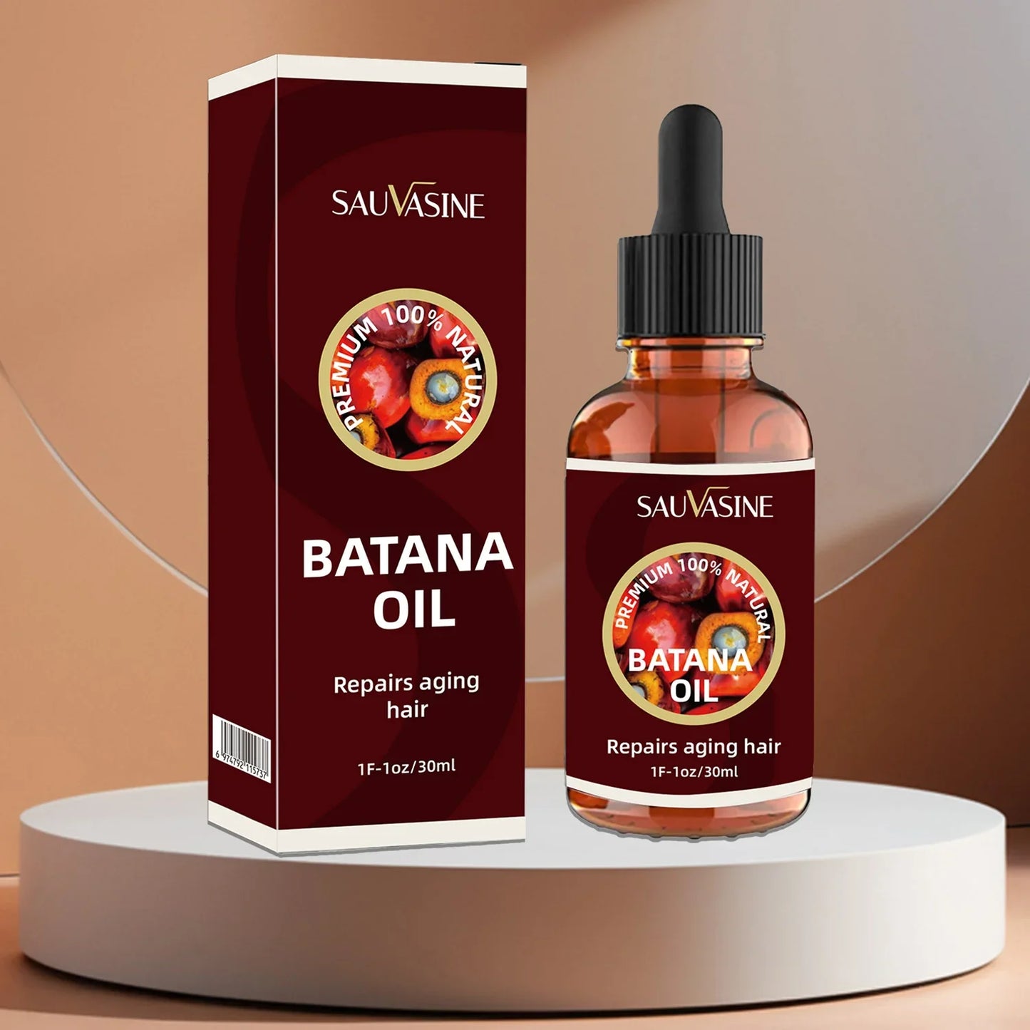 100% Organic Batana Oil: Hair & Scalp Treatment
