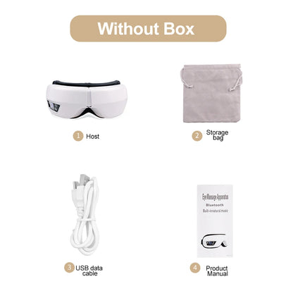 Eye Spa: Heated Eye Massager with Bluetooth