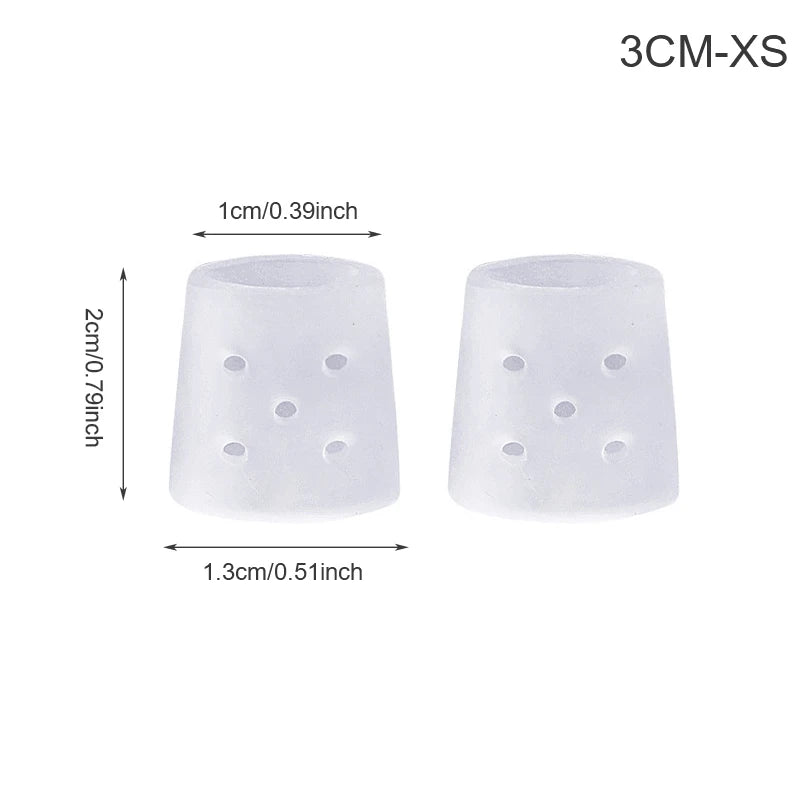 Silicone Toe Protectors: Blister & Friction Relief