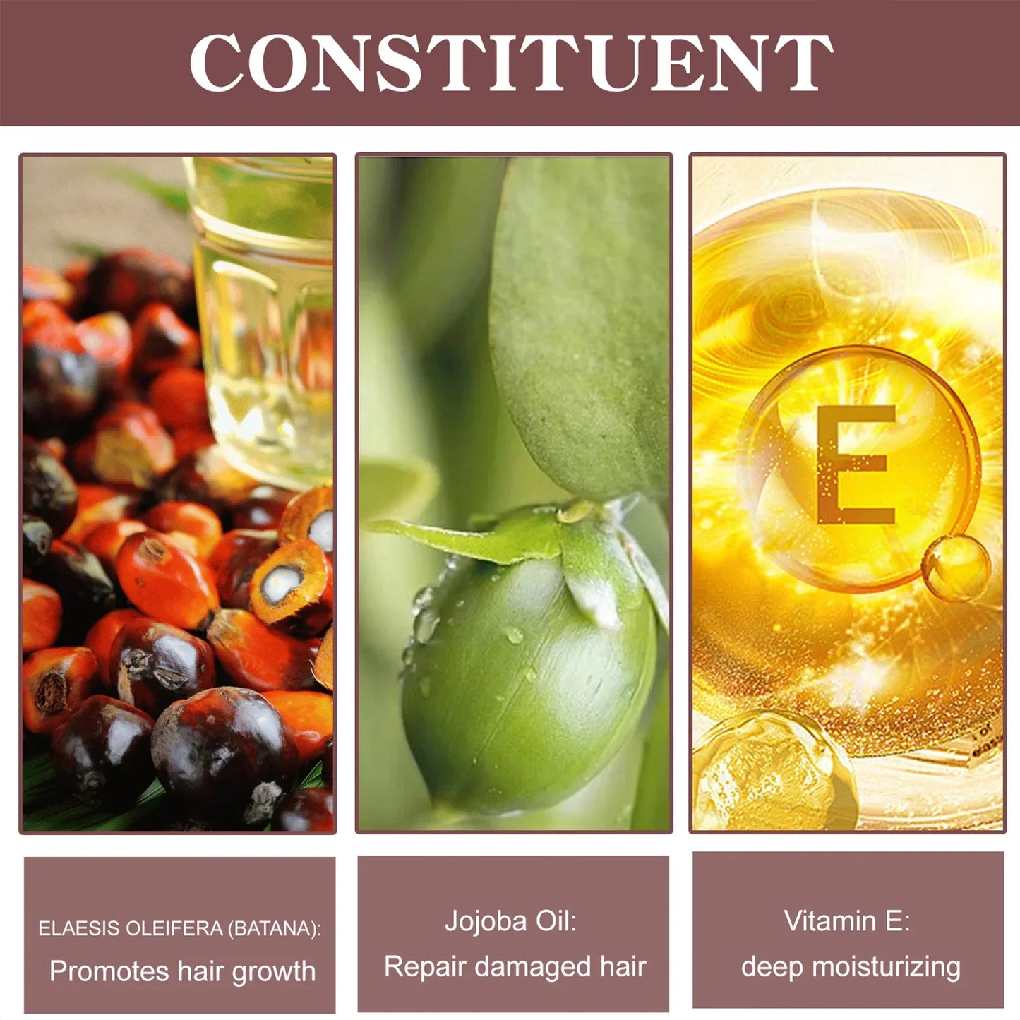 100% Organic Batana Oil: Hair & Scalp Treatment