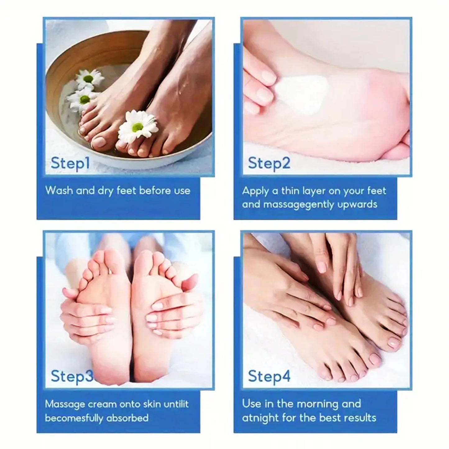 45% Urea Foot & Hand Cream: Callus & Cracked Heel Treatment