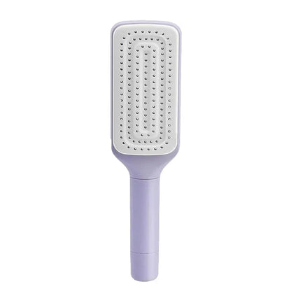 Self-Cleaning Hair & Scalp Massaging Brush