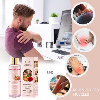 Almond & Rose Luxurious Massage Oil