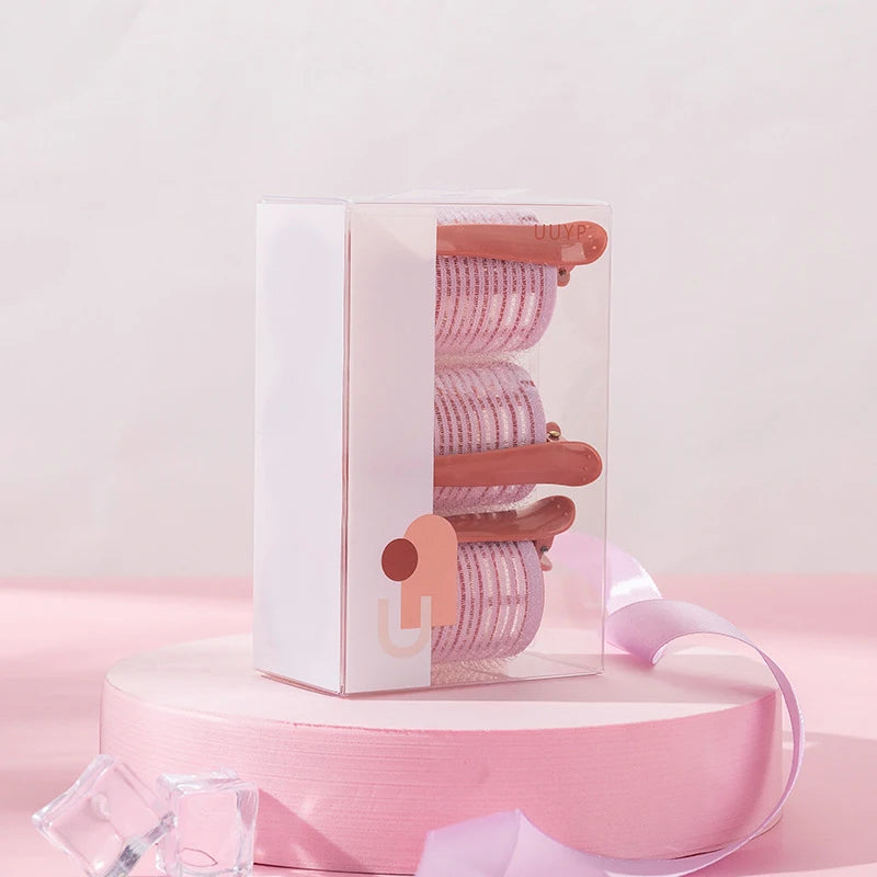 Self-Adhesive Hair Rollers for Effortless Volume
