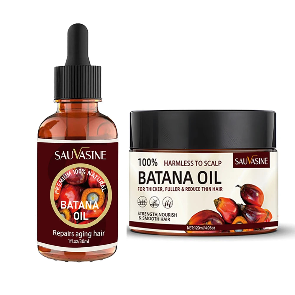 100% Organic Batana Oil: Hair & Scalp Treatment