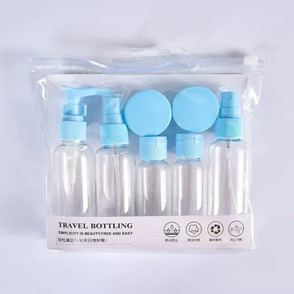7-Piece Refillable Travel Set for Your Essentials