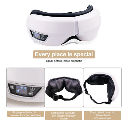 Eye Spa: Heated Eye Massager with Bluetooth
