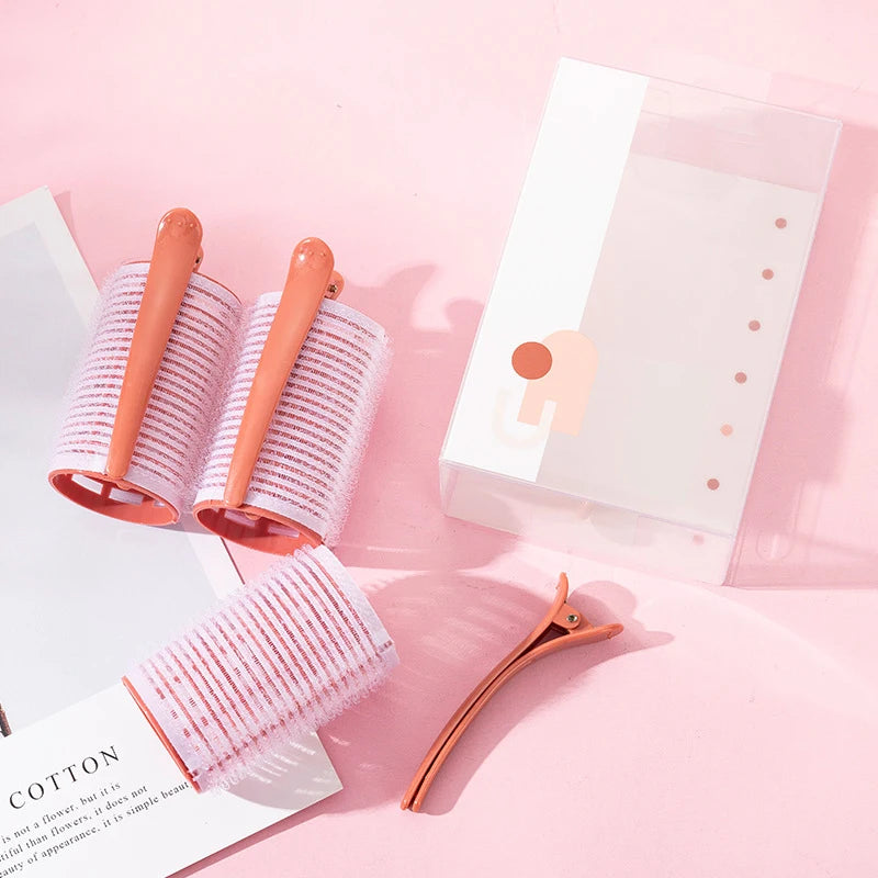 Self-Adhesive Hair Rollers for Effortless Volume