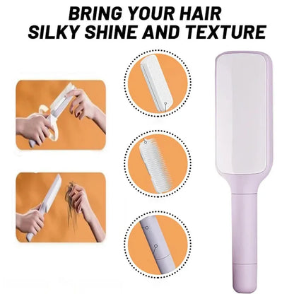 Self-Cleaning Hair & Scalp Massaging Brush
