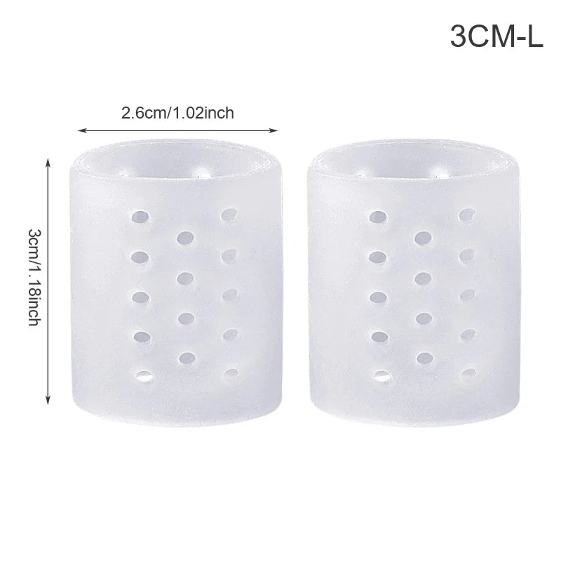 Silicone Toe Protectors: Blister & Friction Relief