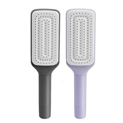 Self-Cleaning Hair & Scalp Massaging Brush