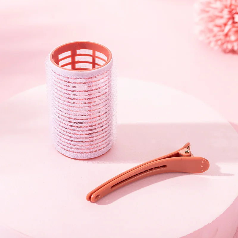 Self-Adhesive Hair Rollers for Effortless Volume