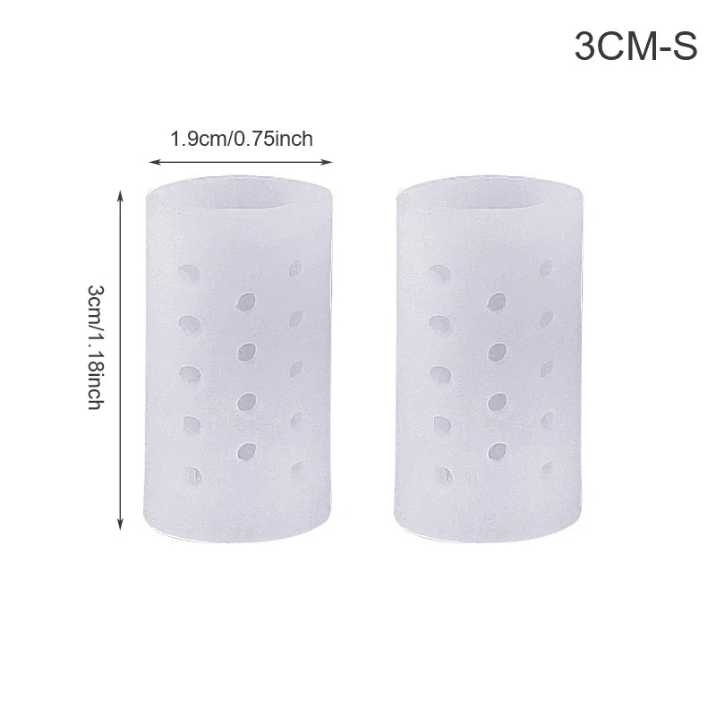 Silicone Toe Protectors: Blister & Friction Relief
