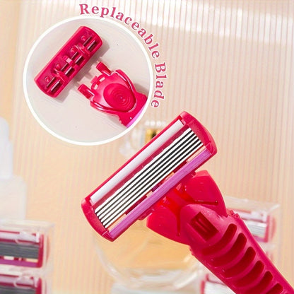 The Ultimate 6-Blade Women's Razor for a Flawless Shave